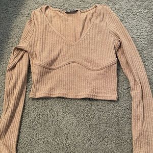 SHEIN Knit Long Sleeve Top